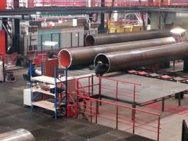 Цех "Выстота 239". Обработка внутренней поверхности труб.